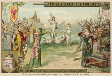 Szene aus Richard Wagners Oper Lohengrin